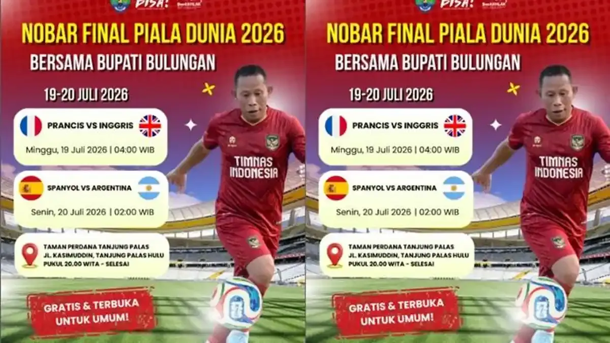 Kabupaten Bulungan Siap Ramaikan Piala Dunia 2026