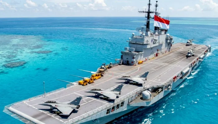Kapal Induk Giuseppe Garibaldi Siap Menjadi Bagian TNI AL, Persiapan Intensif Dilakukan