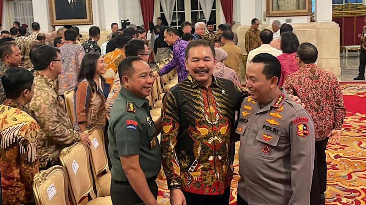 Kapolri Listyo Sigit Prabowo dan Jaksa Agung ST Burhanuddin Tunjukkan Kesan Persatuan