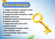 Kekayaan Bukanlah Kunci Kebahagiaan, Ini 7 Faktor yang Lebih Penting