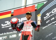Kiandra Ramadhipa Siap Menghadapi Balapan Moto3 Junior di Jerez