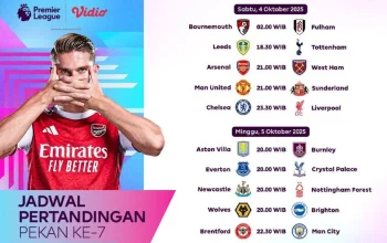 Kickoff TV: Pertandingan Sepak Bola Dunia 2026 dan Jadwal Liga Inggris