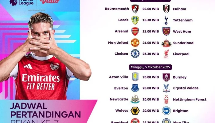 Kickoff TV: Pertandingan Sepak Bola Dunia 2026 dan Jadwal Liga Inggris