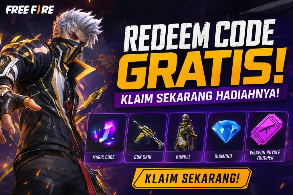 Kode Redeem Free Fire Terbaru Juli 2026: Klaim Skin dan Reward Gratis di Garena