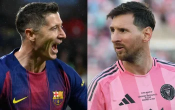 Lionel Messi dan Robert Lewandowski: Dua Bintang Sepakbola yang Menggelegar di MLS