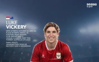 Luke Vickery Resmi Menjadi WNI, Siap Perkuat Timnas Indonesia