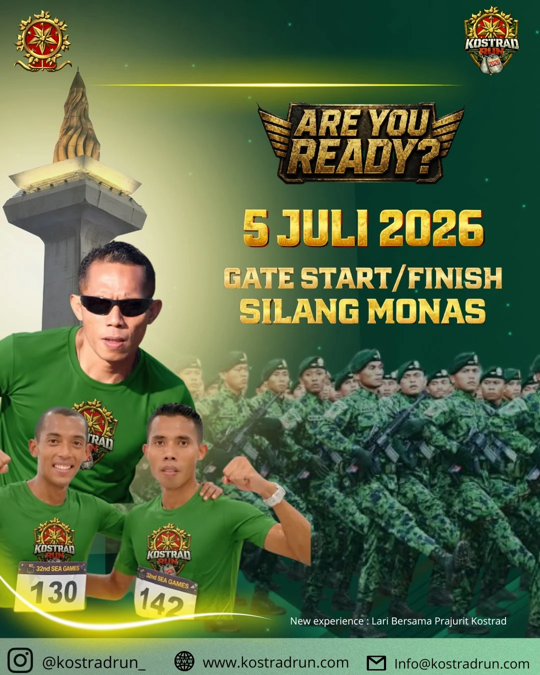 Manggarai dan Jakarta Pusat Siap Menghadapi Kostrad Run 2026