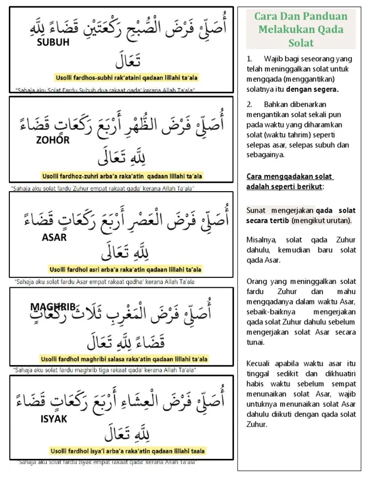 Mengenal Shalat Qadha, Jahriyyah atau Sirriyah: Apa Perbedaannya?