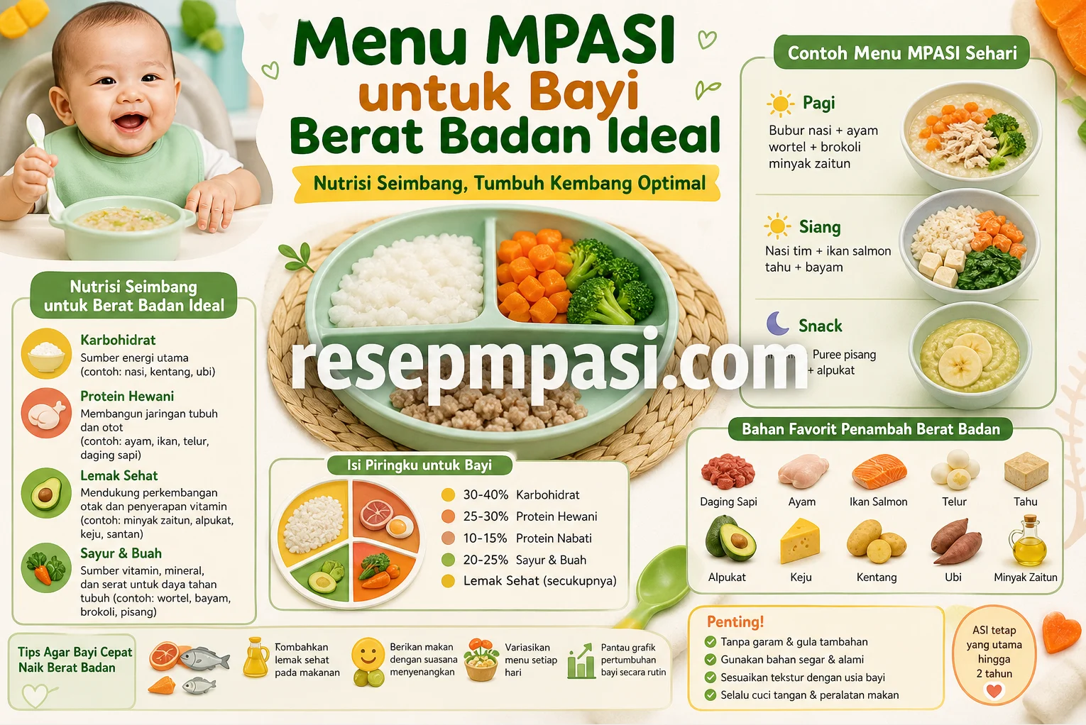 MPASI Sehat untuk Bayi: Apa yang Perlu Diperhatikan Orangtua?