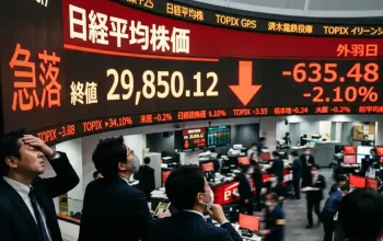 Nikkei 225 Jepang Meningkat, Sementara India Mengalami Penurunan di Pasar Saham