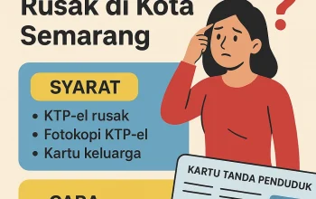 Panduan Lengkap Mengganti Foto KTP-el dan Cetak Ulang KTP Hilang atau Rusak