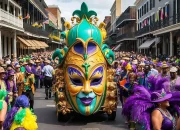 Parade Mardi Gras dan Acara Lainnya Menarik Perhatian Internasional