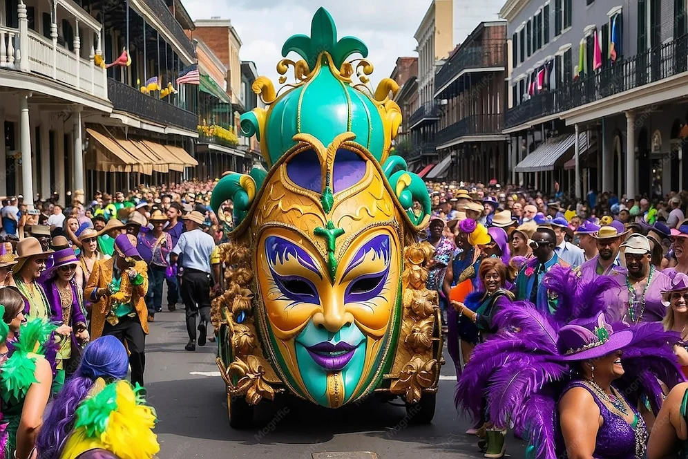 Parade Mardi Gras dan Acara Lainnya Menarik Perhatian Internasional