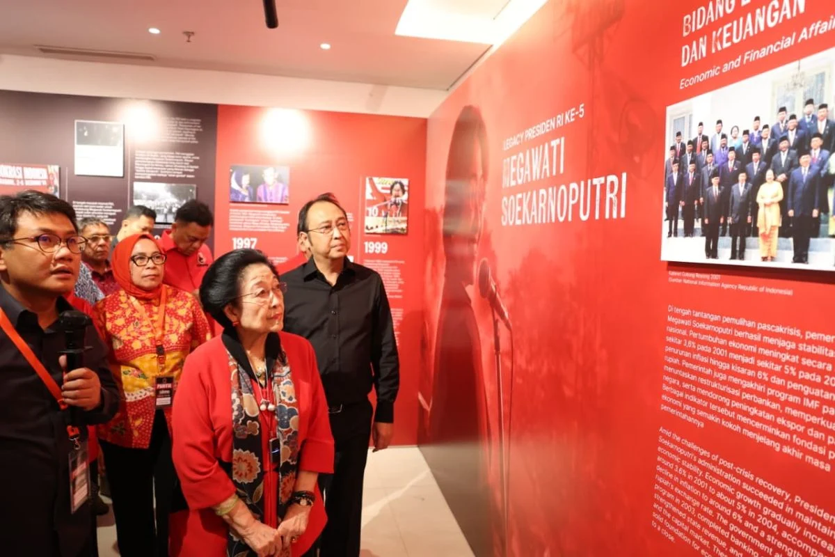 PDI Perjuangan Memperingati 30 Tahun Kudatuli: Megawati Soekarnoputri Hadiri Pameran Sejarah