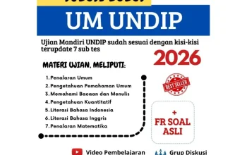Pengumuman Hasil Seleksi Ujian Mandiri Undip 2026: Prodi Favorit dan Informasi Penting