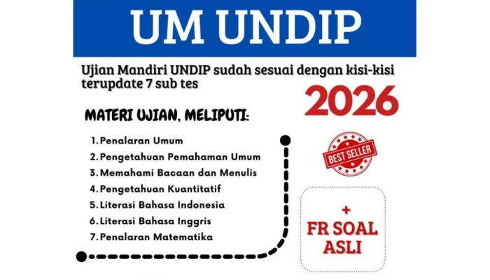 Pengumuman Hasil Seleksi Ujian Mandiri Undip 2026: Prodi Favorit dan Informasi Penting