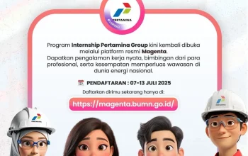 Pertamina Siapkan Program Internship 2026 untuk Lulusan Baru