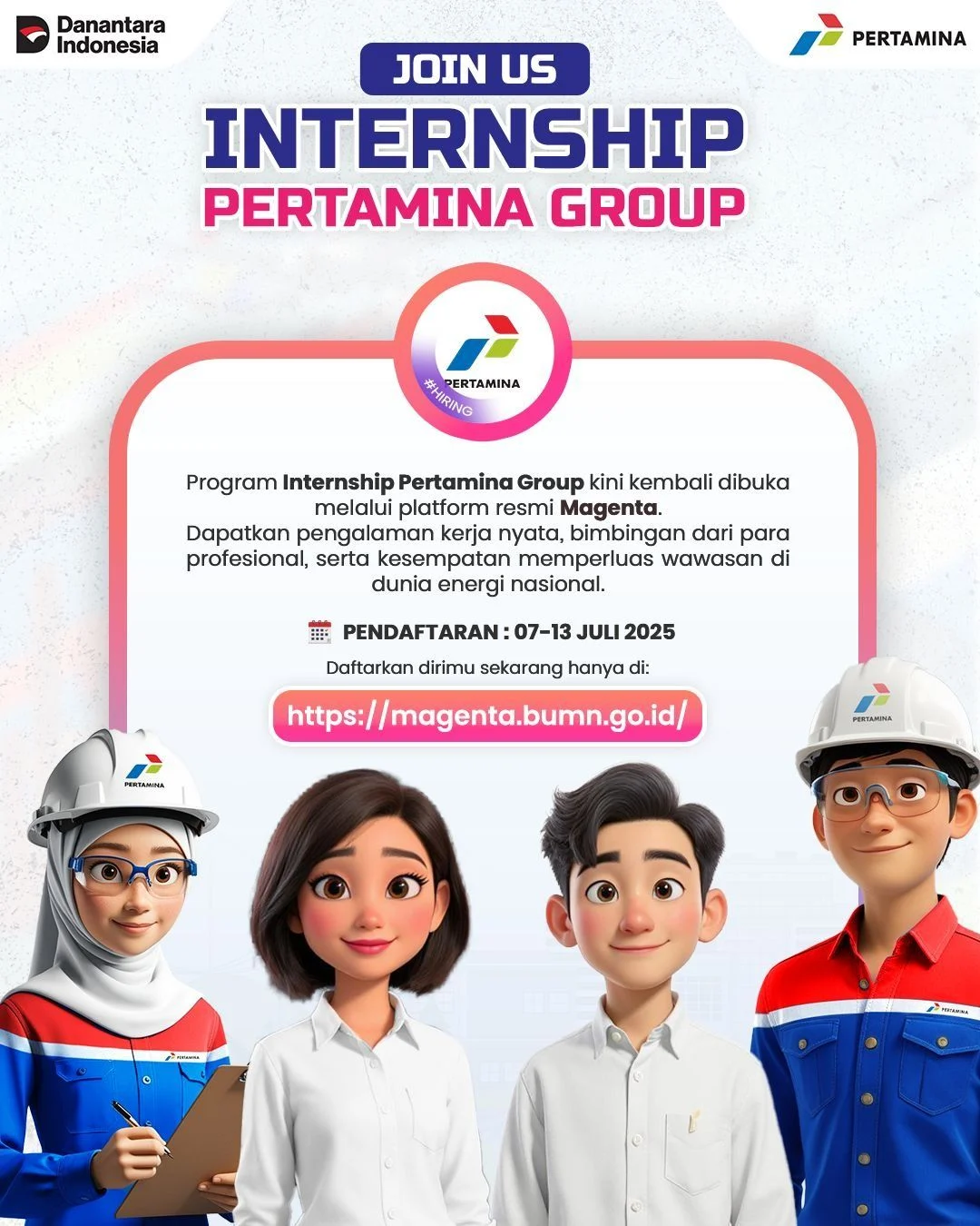 Pertamina Siapkan Program Internship 2026 untuk Lulusan Baru
