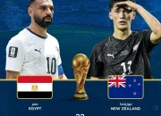 Pertandingan Sengit New Zealand vs Egypt di Piala Dunia 2026