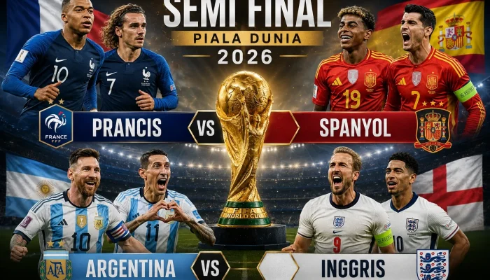 Pertandingan Sengit: Prancis vs Spanyol di Semifinal Piala Dunia 2026