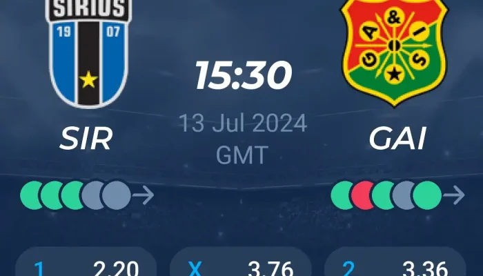 Pertarungan Sengit di Liga Allsvenskan: Sirius vs GAIS