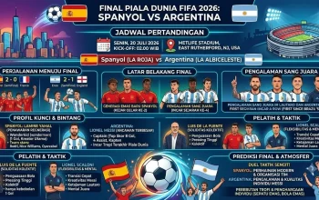 Pertarungan Sengit di Piala Dunia 2026: Spanyol vs Argentina