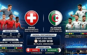 Pertarungan Sengit: Swiss vs Aljazair di Piala Dunia 2026
