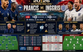 Piala Dunia 2026: Prancis vs Inggris, Perebutan Tempat Ketiga yang Penuh Tensi