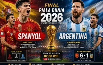 Piala Dunia 2026: Spanyol vs Argentina, Siapa yang Akan Dinobatkan sebagai Juara Dunia?
