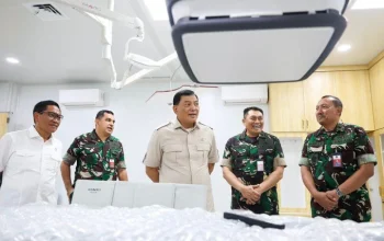 Prajurit dan Pertahanan Negara: Menhan Tinjau Fasilitas Farmasi RSPPN dan Upaya Peningkatan Layanan