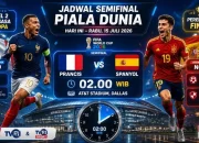 Prancis vs Spanyol: Duel Sengit di Semifinal Piala Dunia 2026