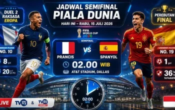 Prancis vs Spanyol: Duel Sengit di Semifinal Piala Dunia 2026