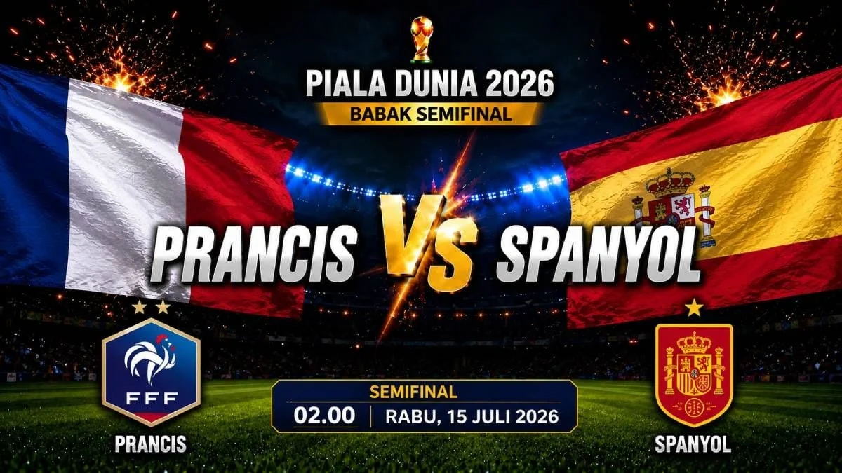 Prancis vs Spanyol: Pertarungan Sengit di Semifinal Piala Dunia 2026