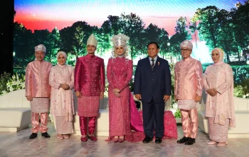 Presiden Prabowo Subianto Hadiri Resepsi Pernikahan Putri Ketua KPK Setyo Budiyanto