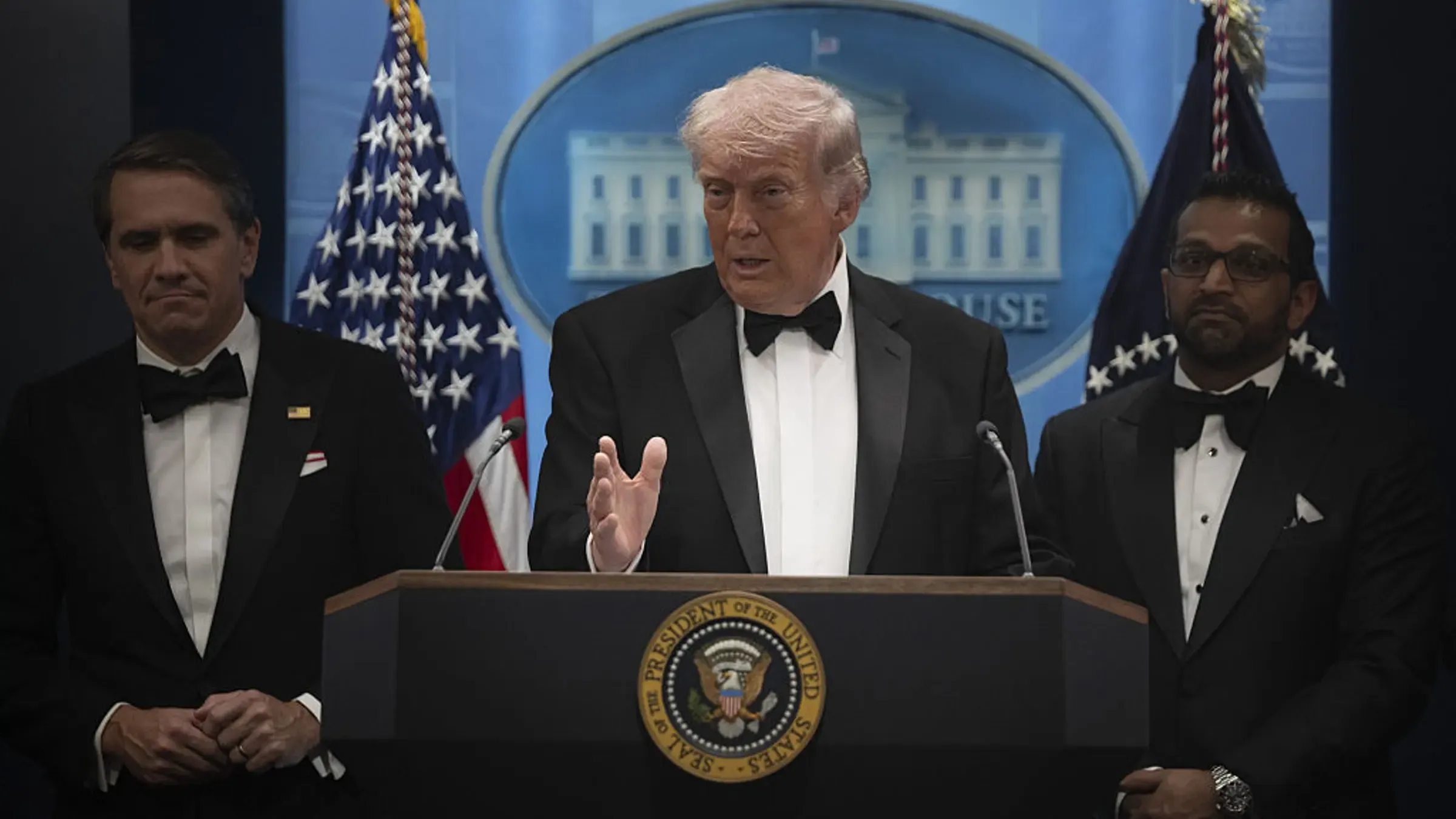 Presiden Trump Hadiri Rescheduled White House Correspondents' Dinner