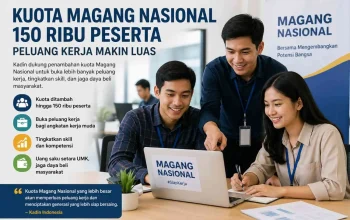 Program Magang Nasional: Pemerintah Siapkan 150 Ribu Kesempatan Magang untuk Fresh Graduate