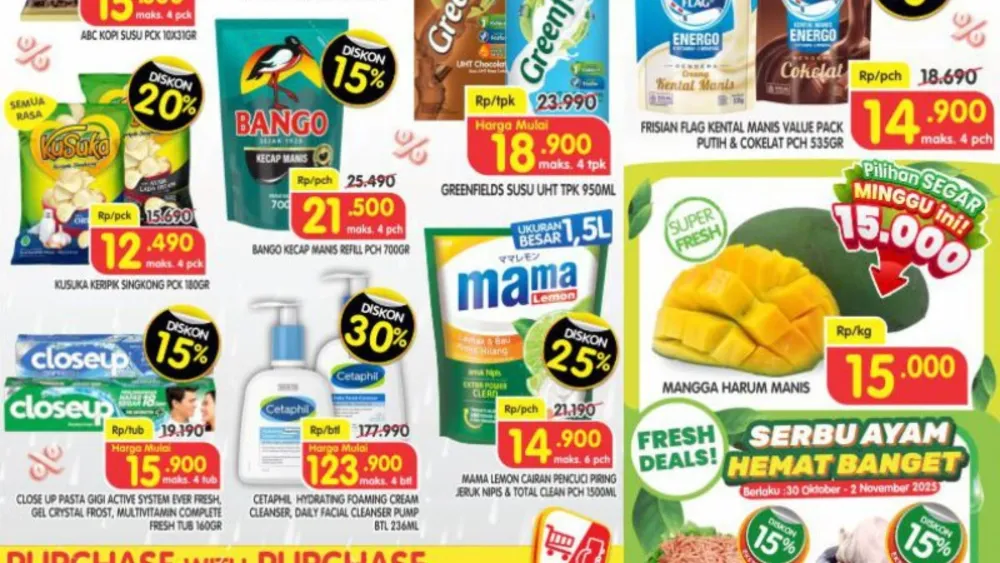 Promo Superindo Terbaru: Diskon Besar-Besaran untuk Kebutuhan Harian