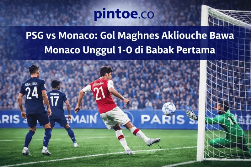 PSG Gagal Rekrut Maghnes Akliouche dari Monaco