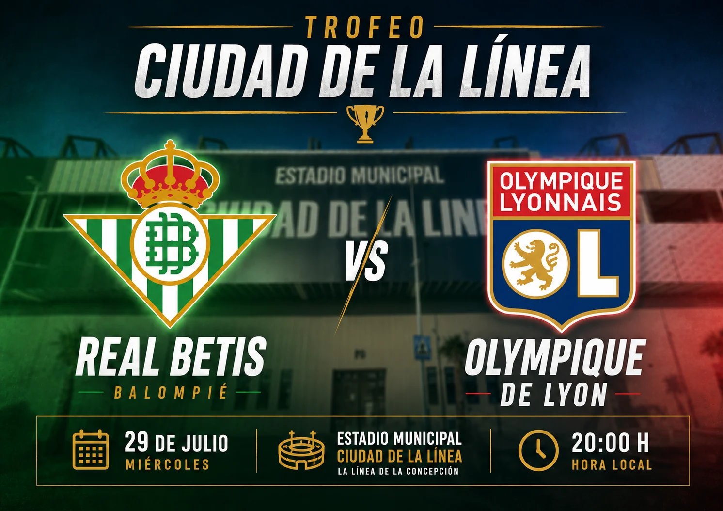 Real Betis Hadapi Lyon di Trofeo Ciudad de La Línea: Persiapan Menuju Musim Baru