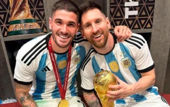 Rodrigo De Paul dan Lionel Messi Bersiap untuk 2026 World Cup Final