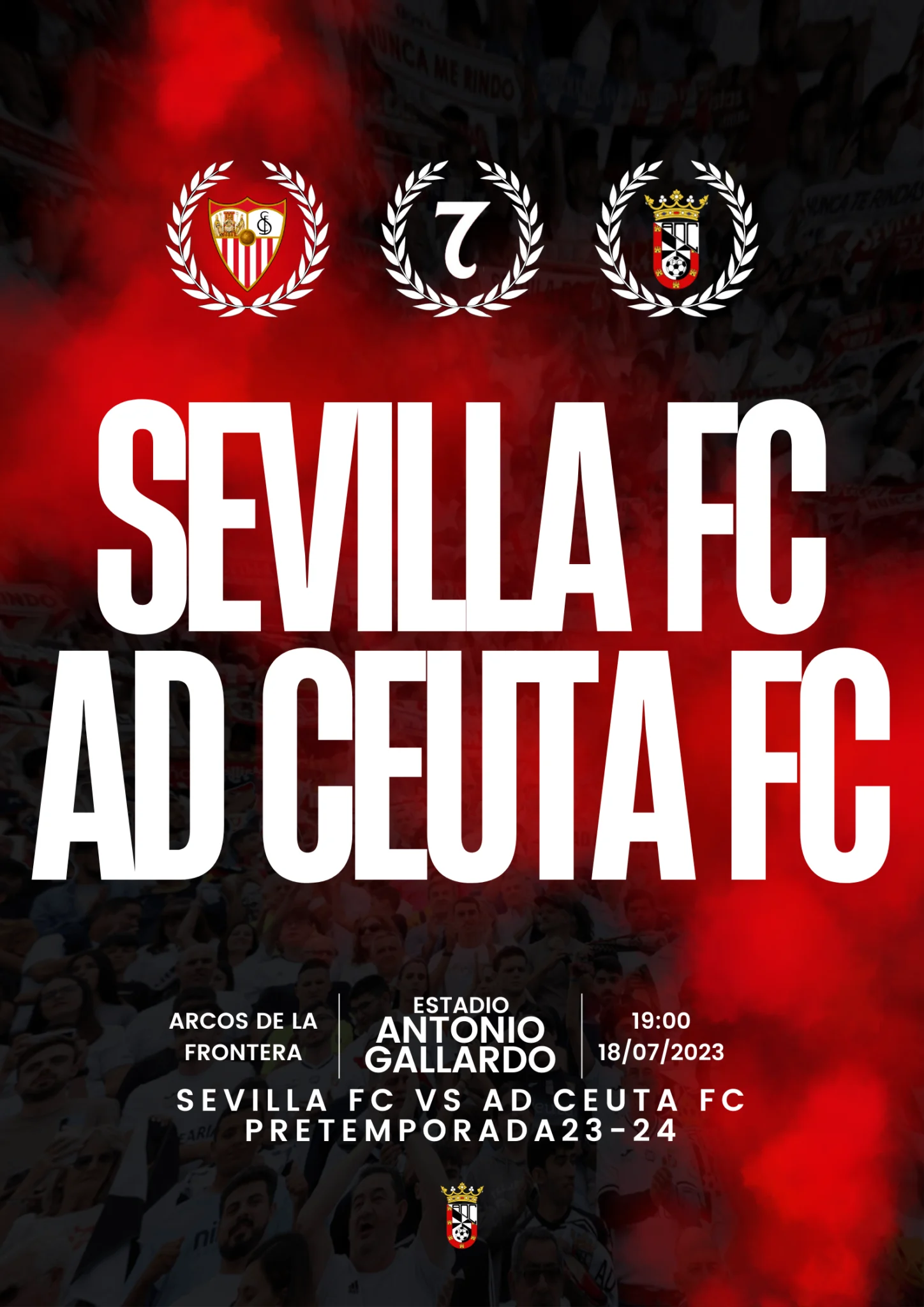 Sevilla FC dan AD Ceuta FC Tampil Mempesona dalam Pertandingan Persahabatan