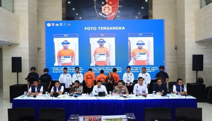 Sindikat Judi Online Internasional Dibongkar, Polri Ungkap Modus dan Menangkap Ratusan Tersangka