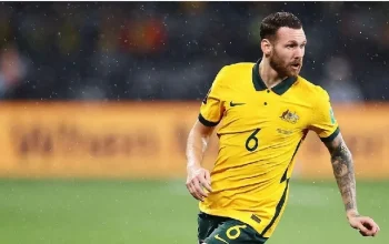Socceroos Berduka: Jordan Bos Cedera Parah, Masa Depan Bintang Muda Australia Tergantung
