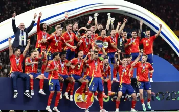 Spanyol Menjuarai Piala Dunia 2026, Ribuan Warga Riau Nobar di Mapolda Riau