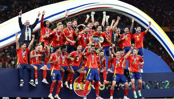 Spanyol Menjuarai Piala Dunia 2026, Ribuan Warga Riau Nobar di Mapolda Riau