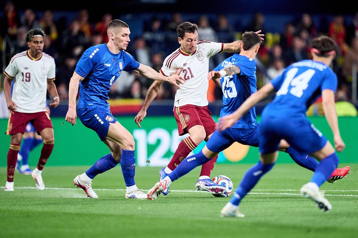 Spanyol Tampil Dominan, Mikel Oyarzabal Pencetak Gol Kembali