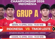 Timnas Indonesia Siap Menghadapi Timor Leste di Piala AFF 2026