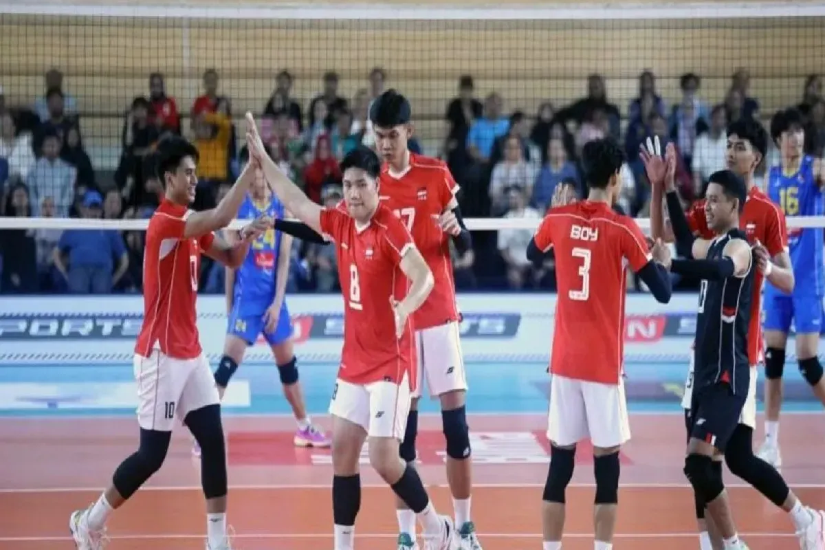 Timnas Voli Indonesia Puncaki Klasemen SEA V Cup 2026 Usai Kalahkan Kamboja 3-0