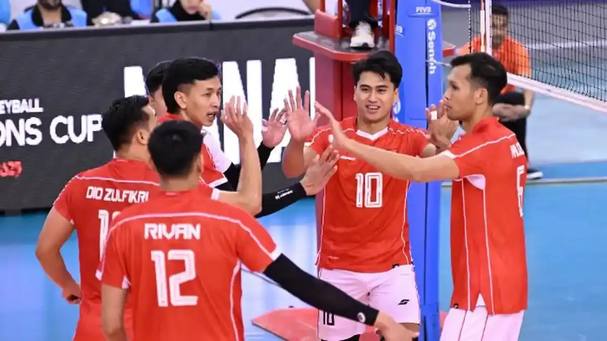 Timnas Voli Putra Indonesia Menang 3-0 Atas Kamboja, Vietnam Jadi Kandidat Kuat Juara Piala AFF 2026