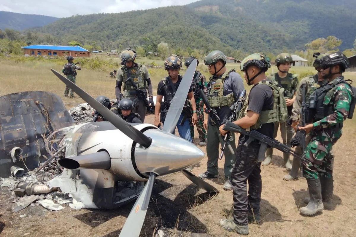 Tragedi Pembakaran Pesawat dan Peristiwa Berdarah di Papua